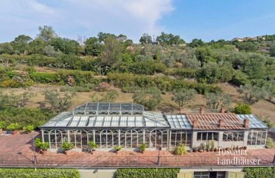 Finca en venta Arezzo, Toscana, RIF 2993 Blick auf Orangerie