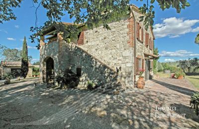 Casa rural en venta Sarteano, Toscana, RIF 3009 Blick auf Haupthaus