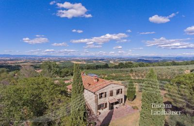 Casa rural en venta Sarteano, Toscana, RIF 3009 Haus und Panoramablick