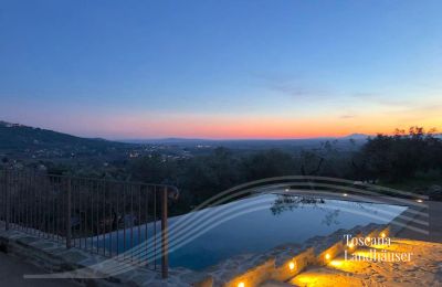 Finca en venta Cortona, Toscana, RIF 2986 Panoramablick