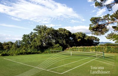 Villa histórica en venta Arezzo, Toscana, Tenniscourt