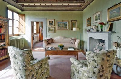 Villa histórica en venta Firenze, Toscana, Salón