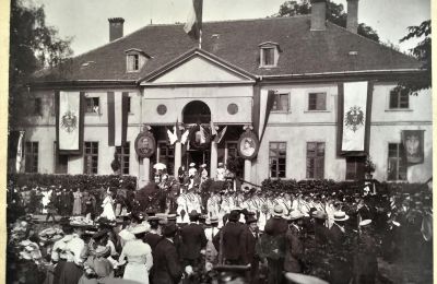 Palacio en venta Sławnikowice, Slawnikowice 99, Voivodato de Baja Silesia, Vista histórica