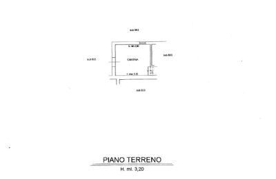 Finca en venta Castagneto Carducci, Toscana, RIF 3057 Grundriss Keller