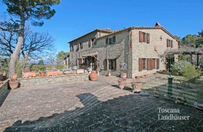 Casa de campo en venta Gaiole in Chianti, Toscana, RIF 3041 große Terrasse