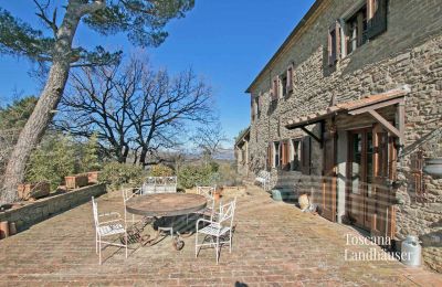 Casa de campo en venta Gaiole in Chianti, Toscana, RIF 3041 Terrasse