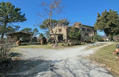 Casa de campo en venta Gaiole in Chianti, Toscana, RIF 3041 Zufahrt