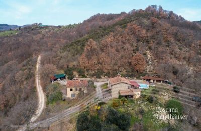 Casa de campo en venta Marciano della Chiana, Toscana, RIF 3055 Blick auf Gebäude