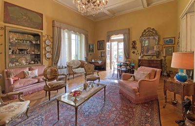 Villa histórica en venta Verbania, Piamonte, Sala de estar