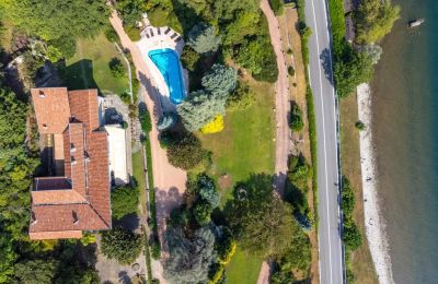 Villa histórica en venta Belgirate, Piamonte, Foto De Dron