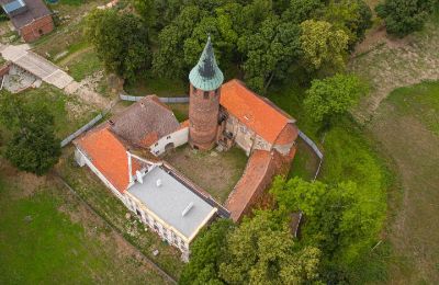 Castillo en venta Karłowice, Zamek w Karłowicach, Voivodato de Opole, Foto De Dron