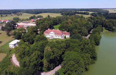 Casa señorial en venta Jaśkowo, Dwór w Jaśkowie, Voivodato de Varmia y Masuria, Foto De Dron