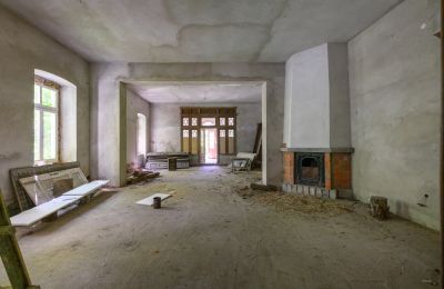 Casa señorial en venta Lubiatów, Voivodato de Łódź, Sala grande