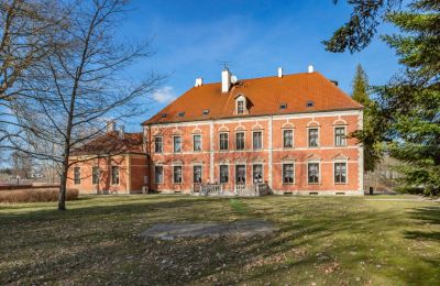 Palacio en venta Leźno, Pałac w Leźnie 45, Voivodato de Pomerania, Vista posterior