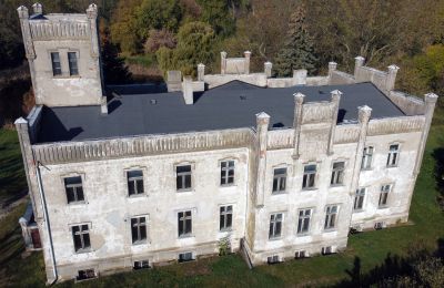 Palacio en venta Górki Dąbskie, Pałac w Górkach Dąbskich, Voivodato de Cuyavia y Pomerania, Foto De Dron