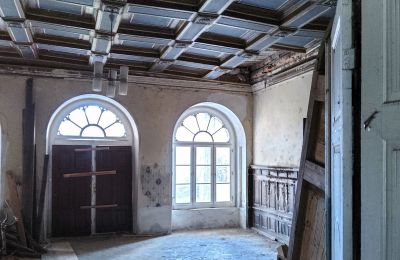 Palacio en venta Dobrocin, Pałac w Dobrocinie, Voivodato de Varmia y Masuria, Hall de entrada