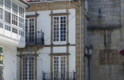 Casa señorial en venta Pontedeume, Calle Real, Galicia, Fachada