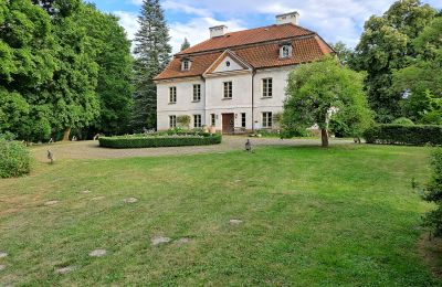 Casa señorial en venta Dawidy, Dwór w Dawidach, Voivodato de Varmia y Masuria, Vista frontal