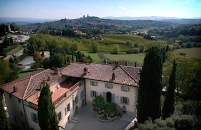 Villa histórica en venta San Gimignano, Toscana,, Foto De Dron