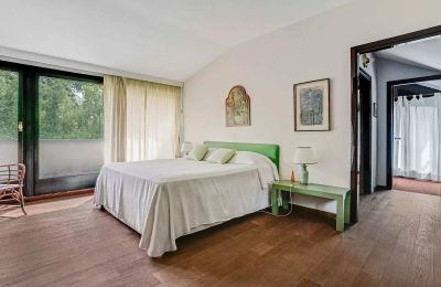 Villa histórica en venta Castelletto Sopra Ticino, Piamonte, Dormitorio