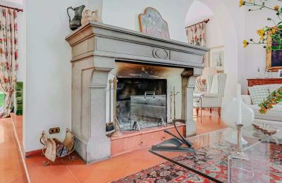 Villa histórica en venta Castelletto Sopra Ticino, Piamonte, Chimenea