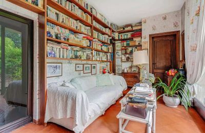 Villa histórica en venta Castelletto Sopra Ticino, Piamonte, Biblioteca