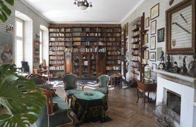 Palacio en venta Malina, Pałac Malina, Voivodato de Łódź, Biblioteca