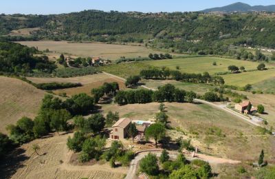 Finca en venta Montescudaio, Toscana, RIF 2185 Vogelperspektive