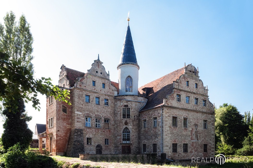 Wasserschloss Oberau, Landkreis Meißen, Niederau