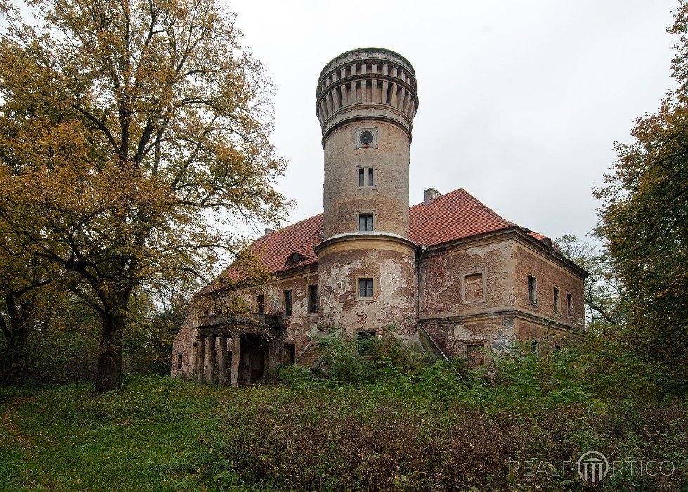 Pałac in Osetno, Niederschlesien, Osetno