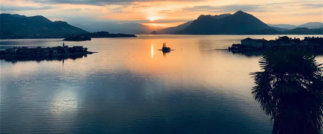 Atardecer en Baveno, Lago Maggiore